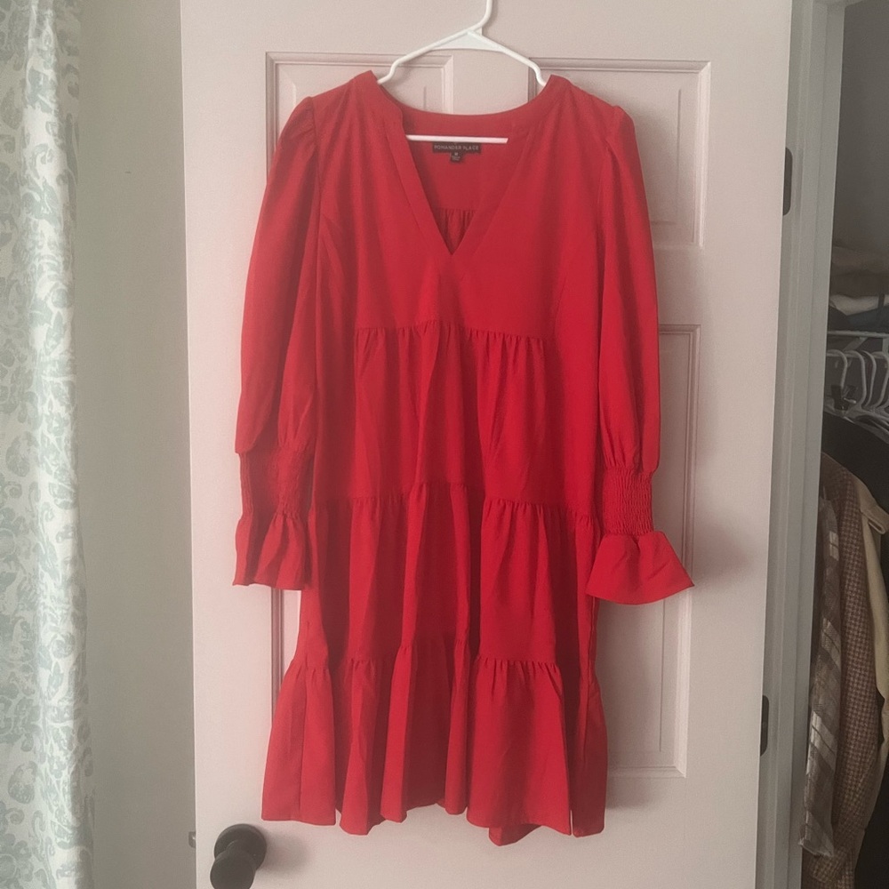 Pomander Place Red Dress